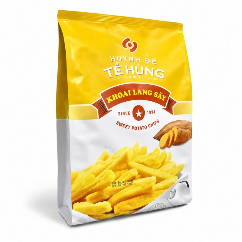 khoai lang sấy tề hùng 500g, khoai lang sấy tề hùng, khoai lang sấy giòn, khoai lang sấy vàng, khoai lang sấy ngon, khoai lang sấy việt nam, snack khoai lang, khoai lang ăn vặt, khoai lang sấy tự nhiên, khoai lang sấy giòn rụm, trái cây rau củ sấy, thực phẩm ăn vặt, khoai lang sấy huynh đệ tề hùng, khoai lang sấy chính hãng, khoai lang sấy 500g